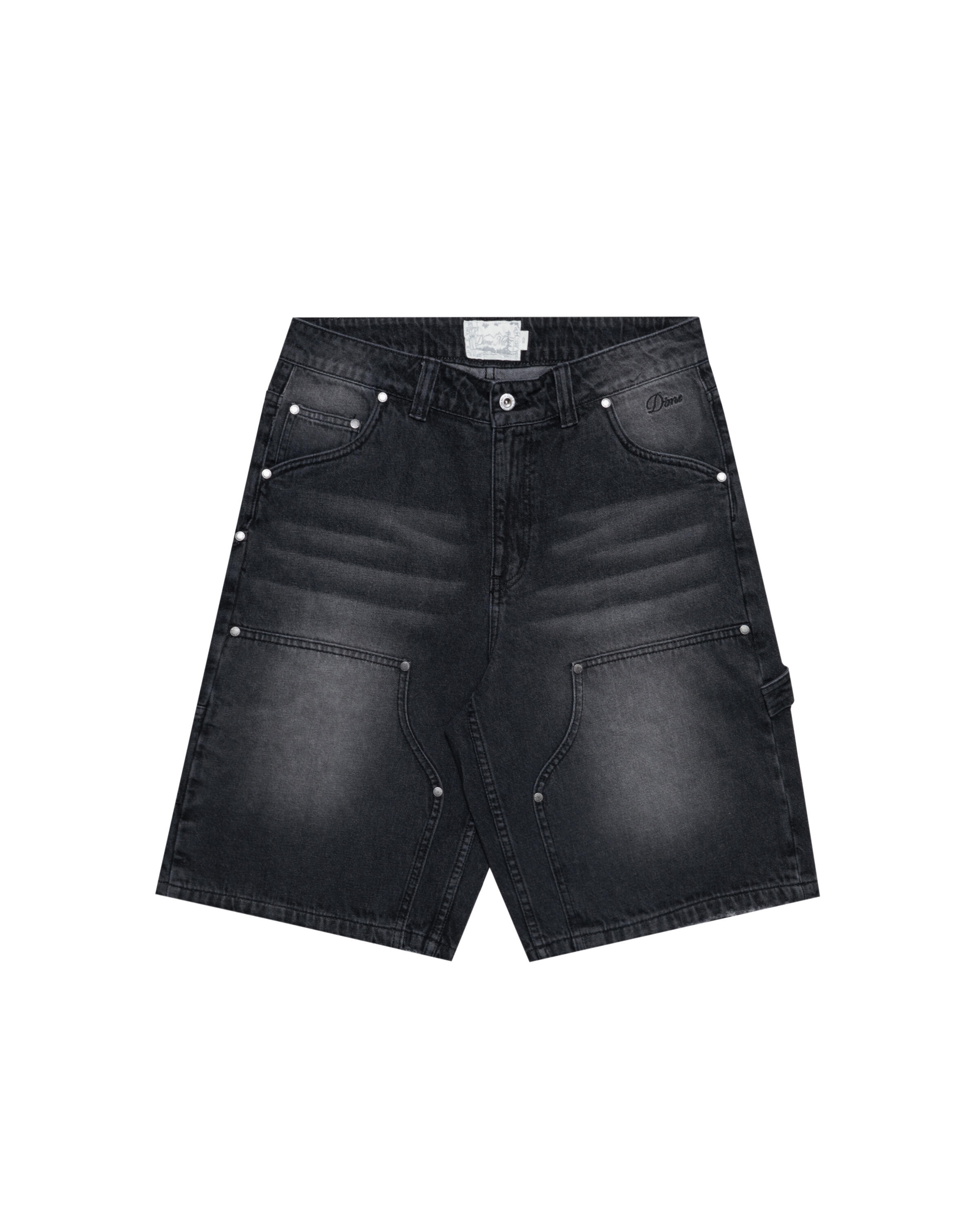 Dime Carpenter Denim Shorts | DIMESU2517BLK | AFEW STORE